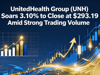 UnitedHealth Group (UNH) Soars 3.10% to Close at $293.19 Amid Strong Trading Volume