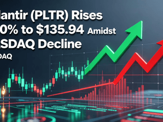 Palantir (PLTR) Rises 1.30% to $135.94 Amidst NASDAQ Decline