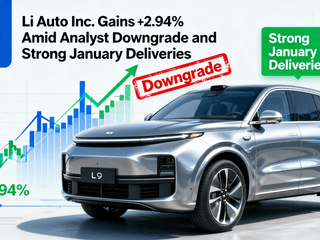 Li Auto Inc. Gains 2.94% Amid Analyst Downgrade and Strong January Deliveries