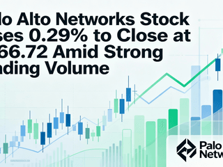 Palo Alto Networks Stock Rises 0.29% to Close at $166.72 Amid Strong Trading Volume