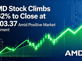 AMD Stock Climbs 1.62% to Close at $203.37 Amid Positive Market Sentiment