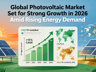 Global Photovoltaic Market Set for Strong Growth in 2026 Amid Rising Energy Demand