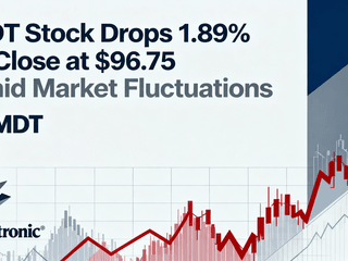 MDT Stock Drops 1.89% to Close at $96.75 Amid Market Fluctuations