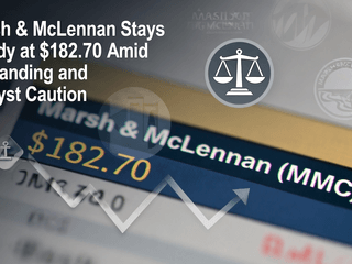 Marsh & McLennan Stays Steady at $182.70 Amid Rebranding and Analyst Caution