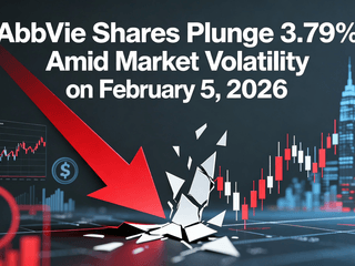 AbbVie Shares Plunge 3.79% Amid Market Volatility on February 5, 2026