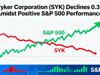 Stryker Corporation (SYK) Declines 0.38% Amidst Positive S&P 500 Performance