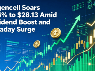 Regencell Soars 12.6% to $28.13 Amid Dividend Boost and Intraday Surge
