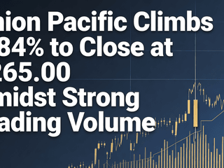 Union Pacific Climbs 0.84% to Close at $265.00 Amidst Strong Trading Volume