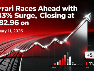 Ferrari Races Ahead with 5.43% Surge, Closing at $382.96 on February 11, 2026