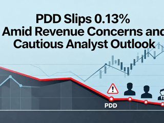 PDD Slips 0.13% Amid Revenue Concerns and Cautious Analyst Outlook