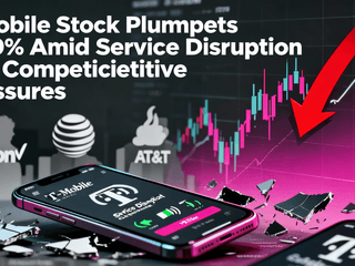 T-Mobile Stock Plummets 2.90% Amid Service Disruption and Competitive Pressures