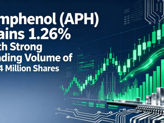 Amphenol (APH) Gains 1.26% with Strong Trading Volume of 6.84 Million Shares