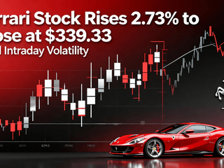 Ferrari Stock Rises 2.73% to Close at $339.33 Amid Intraday Volatility