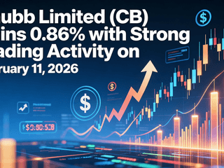 Chubb Limited (CB) Gains 0.86% with Strong Trading Activity on February 11, 2026