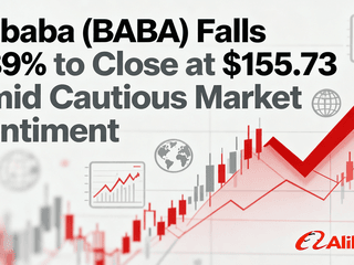 Alibaba (BABA) Falls 1.89% to Close at $155.73 Amid Cautious Market Sentiment
