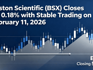 Boston Scientific (BSX) Closes Up 0.18% with Stable Trading on February 11, 2026