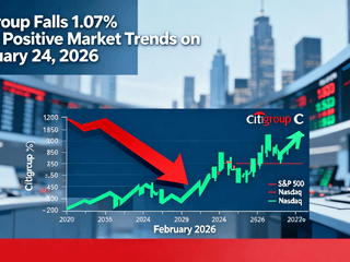 Citigroup Falls 1.07% Amid Positive Market Trends on February 24, 2026