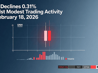UNH Declines 0.31% Amidst Modest Trading Activity on February 18, 2026
