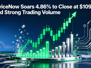 ServiceNow Soars 4.86% to Close at $109.30 Amid Strong Trading Volume