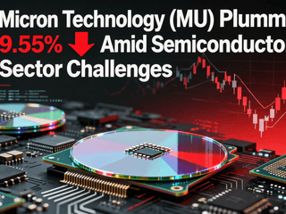 Micron Technology (MU) Plummets 9.55% Amid Semiconductor Sector Challenges