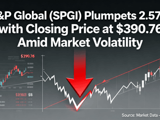 S&P Global (SPGI) Plummets 2.57% with Closing Price at $390.76 Amid Market Volatility