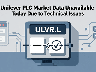 Unilever PLC Market Data Unavailable Today Due to Technical Issues