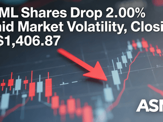 ASML Shares Drop 2.00% Amid Market Volatility, Closing at $1,406.87