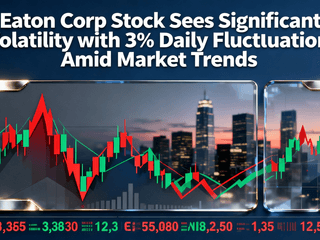 Eaton Corp Stock Sees Significant Volatility with 3% Daily Fluctuation Amid Market Trends