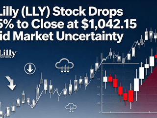 Eli Lilly (LLY) Stock Drops 1.55% to Close at $1,042.15 Amid Market Uncertainty