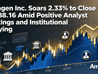 Amgen Inc. Soars 2.33% to Close at $388.16 Amid Positive Analyst Ratings and Institutional Buying