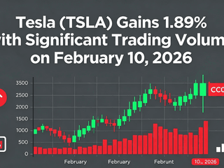 Tesla (TSLA) Gains 1.89% with Significant Trading Volume on February 10, 2026