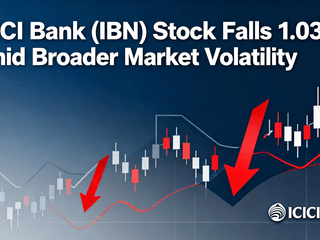ICICI Bank (IBN) Stock Falls 1.03% Amid Broader Market Volatility