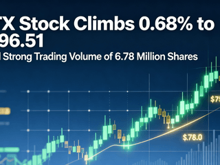 RTX Stock Climbs 0.68% to $196.51 Amid Strong Trading Volume of 6.78 Million Shares