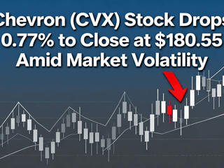 Chevron (CVX) Stock Drops 0.77% to Close at $180.55 Amid Market Volatility