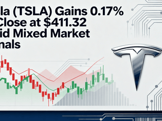 Tesla (TSLA) Gains 0.17% to Close at $411.32 Amid Mixed Market Signals