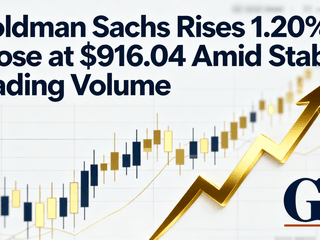 Goldman Sachs Rises 1.20% to Close at $916.04 Amid Stable Trading Volume
