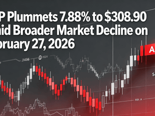 AXP Plummets 7.88% to $308.90 Amid Broader Market Decline on February 27, 2026