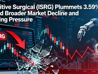 Intuitive Surgical (ISRG) Plummets 3.59% Amid Broader Market Decline and Selling Pressure
