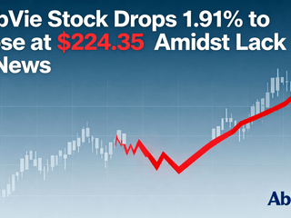AbbVie Stock Drops 1.91% to Close at $224.35 Amidst Lack of News
