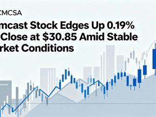 Comcast Stock Edges Up 0.19% to Close at $30.85 Amid Stable Market Conditions