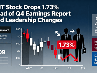 WMT Stock Drops 1.73% Ahead of Q4 Earnings Report Amid Leadership Changes