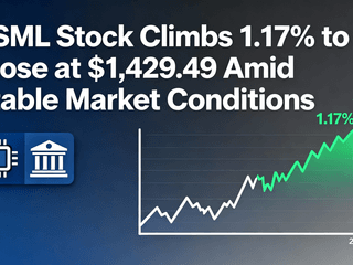 ASML Stock Climbs 1.17% to Close at $1,429.49 Amid Stable Market Conditions