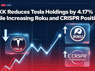 ARKK Reduces Tesla Holdings by 4.17% While Increasing Roku and CRISPR Positions