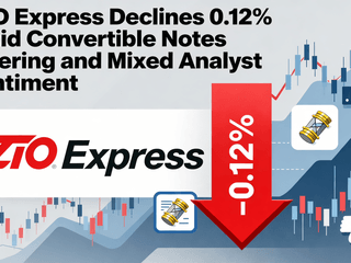 ZTO Express Declines 0.12% Amid Convertible Notes Offering and Mixed Analyst Sentiment