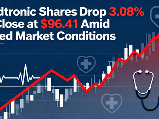 Medtronic Shares Drop 3.08% to Close at $96.41 Amid Mixed Market Conditions