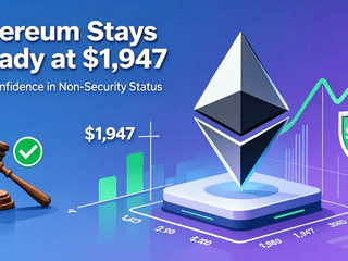 Ethereum Stays Steady at $1,947 Amid Confidence in Non-Security Status