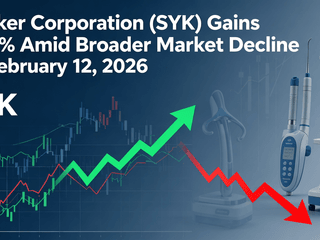 Stryker Corporation (SYK) Gains 0.73% Amid Broader Market Decline on February 12, 2026