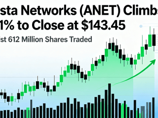 Arista Networks (ANET) Climbs 1.21% to Close at $143.45 Amidst 612 Million Shares Traded