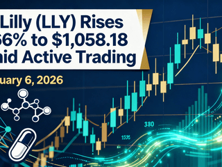 Eli Lilly (LLY) Rises 3.66% to $1,058.18 Amid Active Trading on February 6, 2026