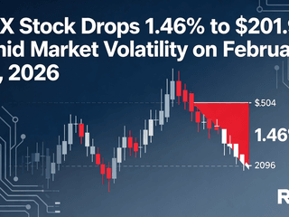 RTX Stock Drops 1.46% to $201.92 Amid Market Volatility on February 23, 2026